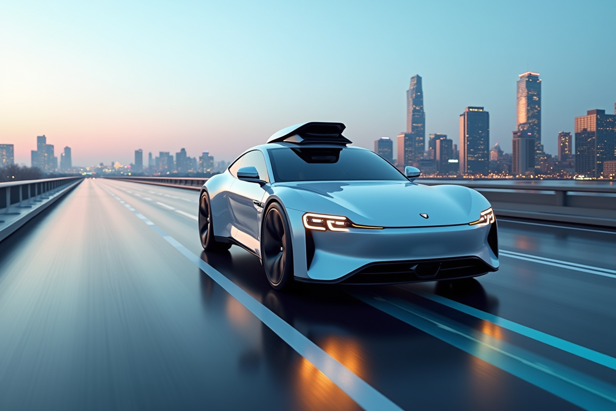 voiture futuriste