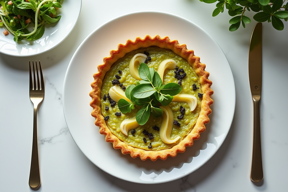 tarte végétalienne