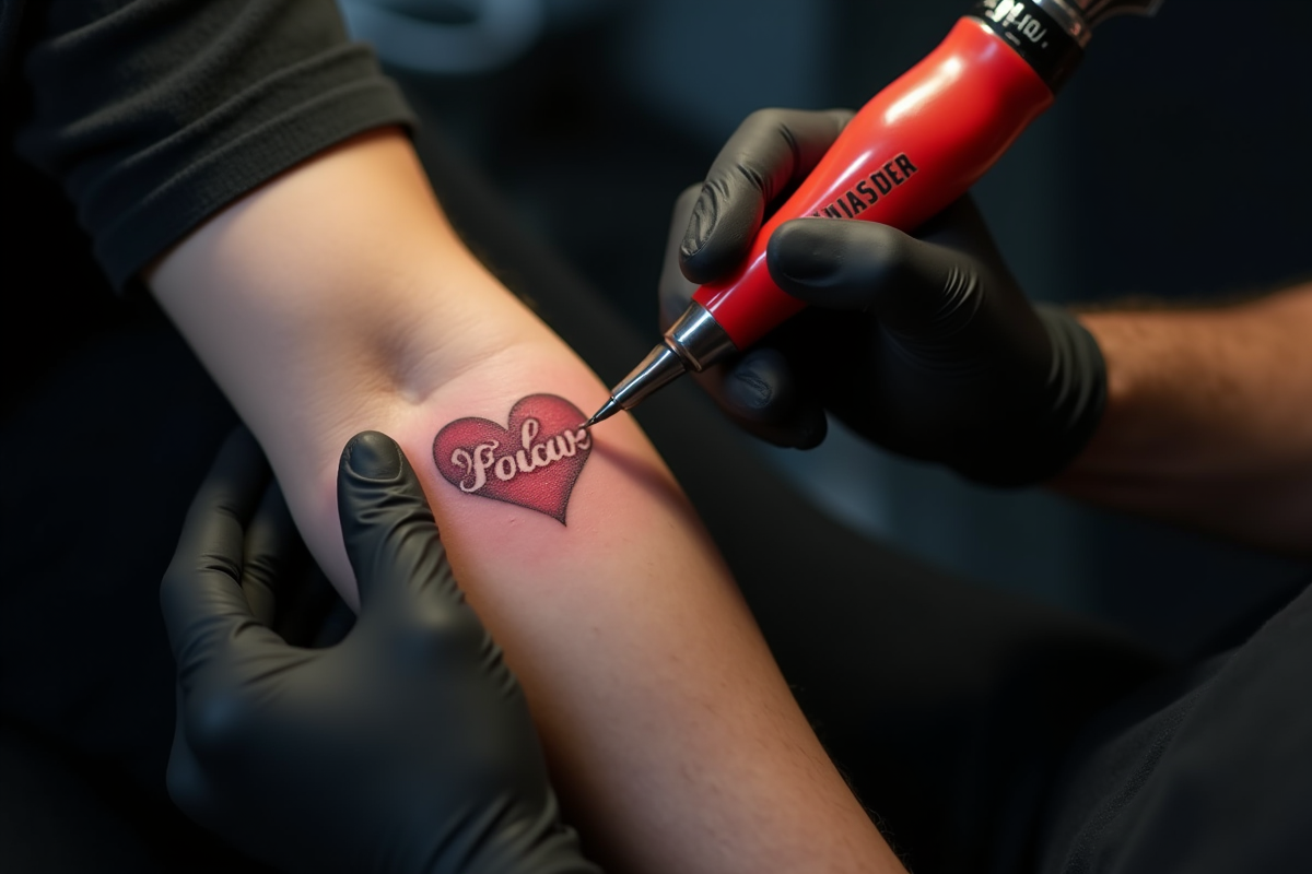 tatouage cœur